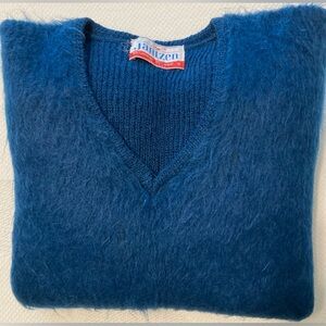 Jantzen Vintage Mohair & Wool V-Neck Sweater